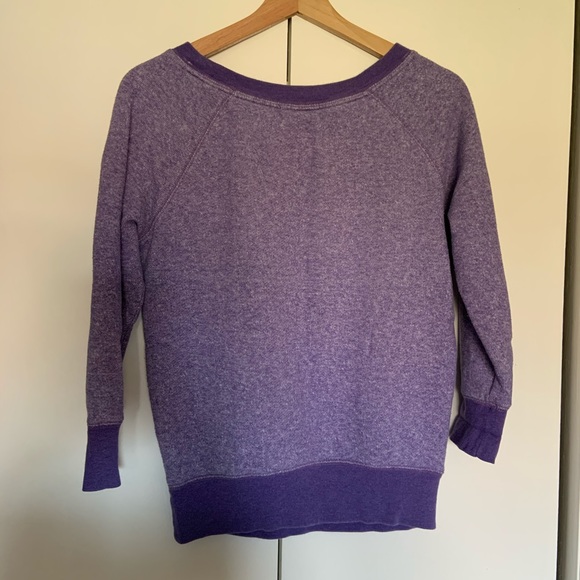 Victoria’s Secret Pink 3/4 sleeve crew neck - Picture 3 of 4